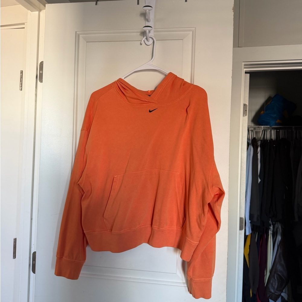 Nike Women's Vibrant Orange Hoodie